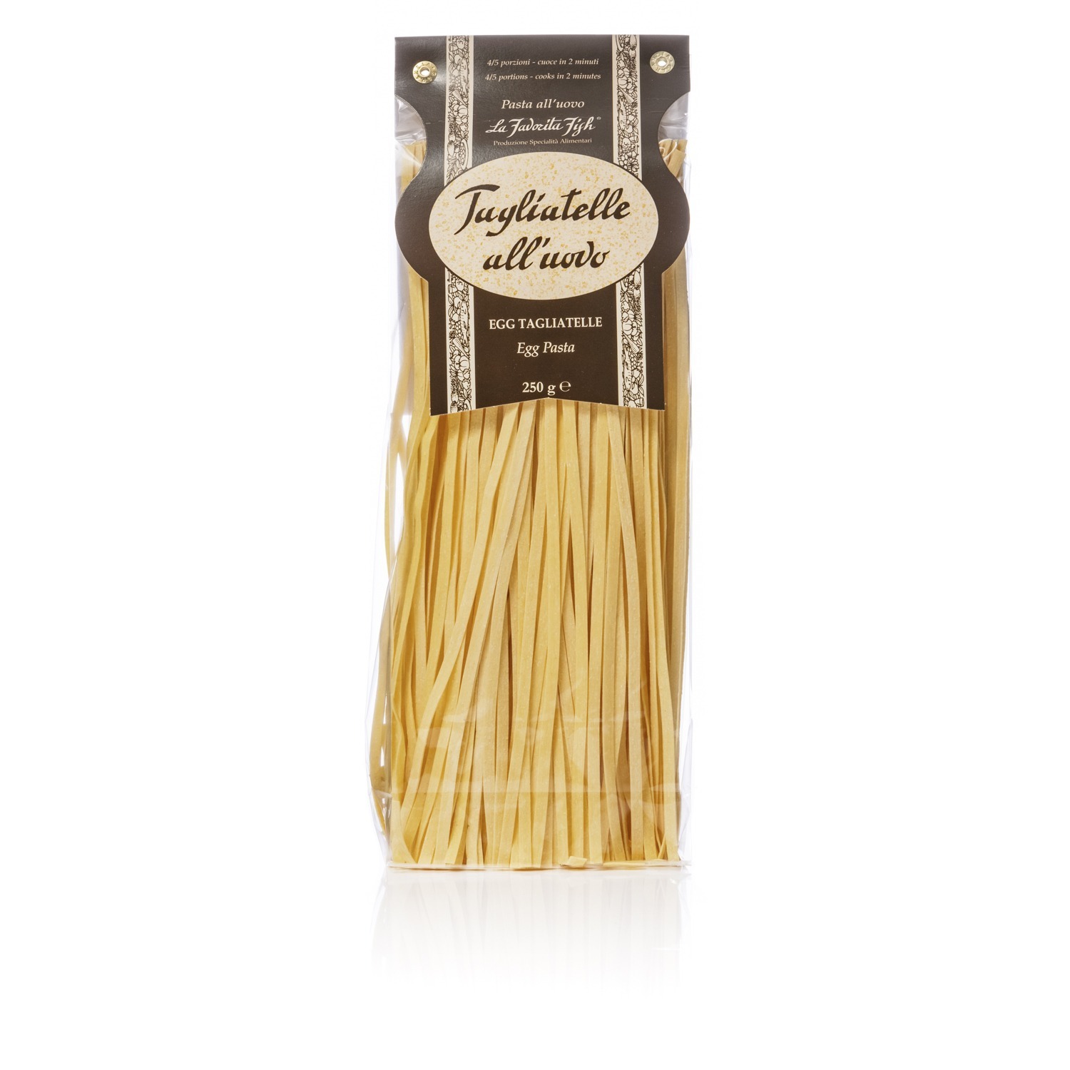 Short Egg Pasta Pen-shaped – La Favorita Fish