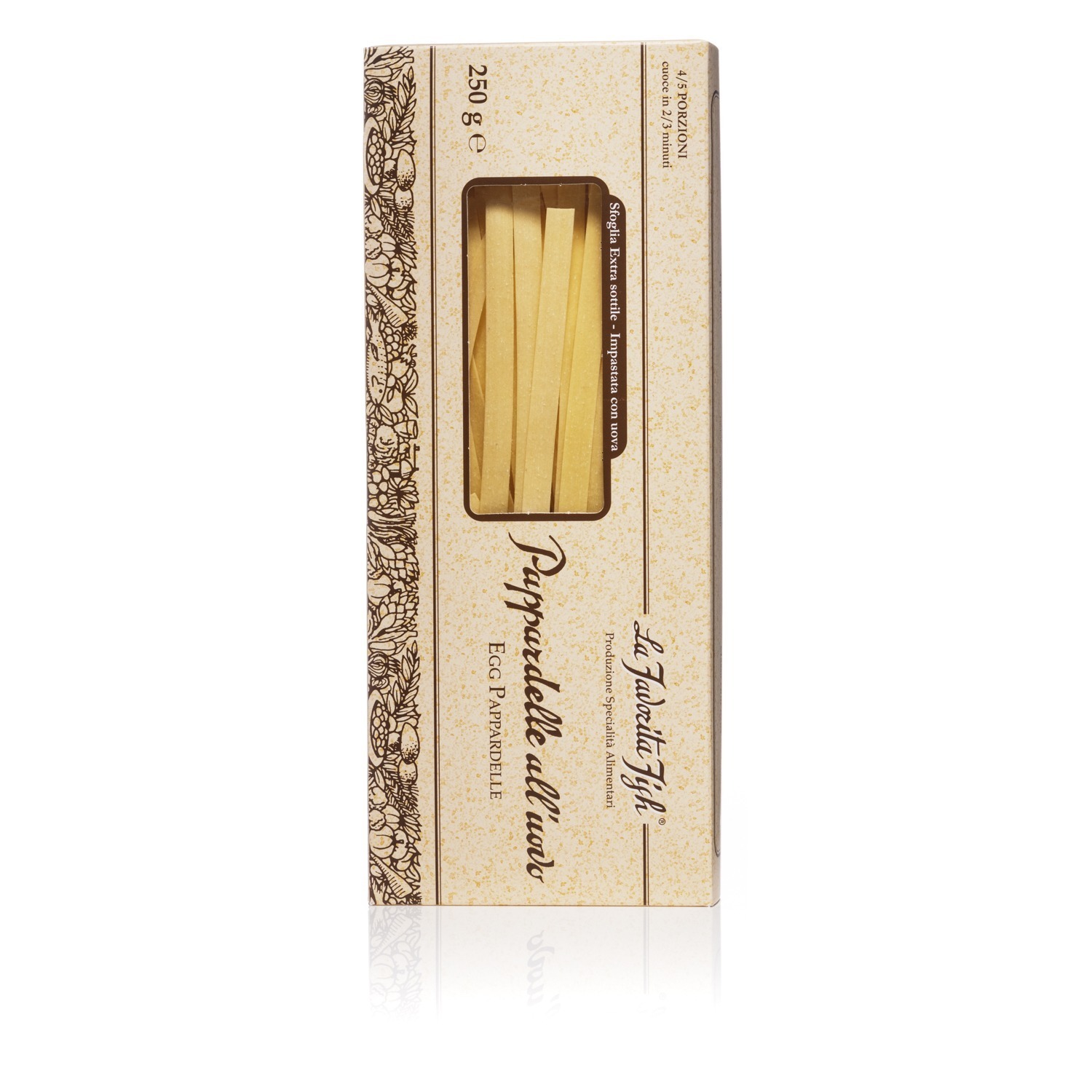 Short Egg Pasta Pen-shaped – La Favorita Fish